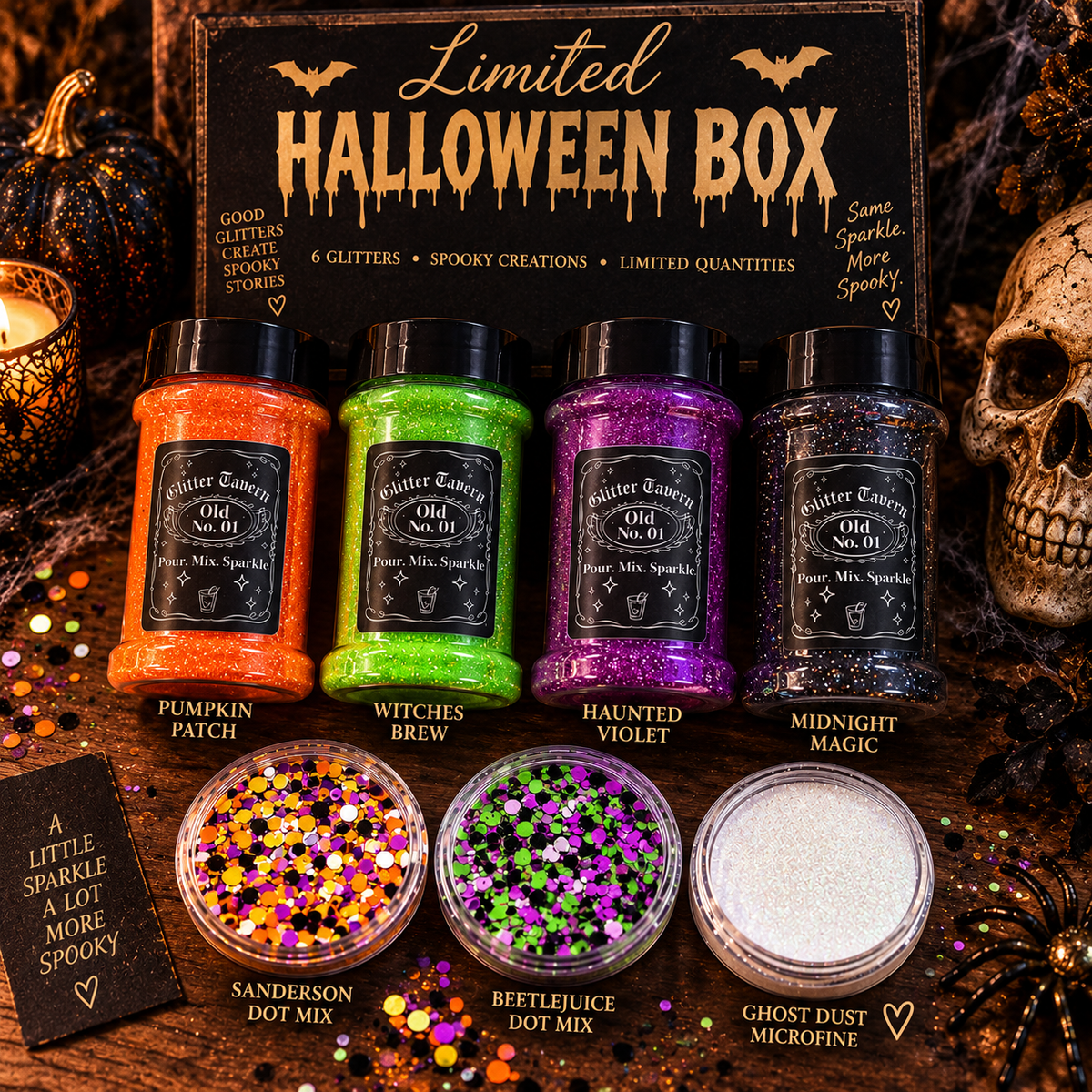 Limited Edition Halloween Box Ships by Sept 15th