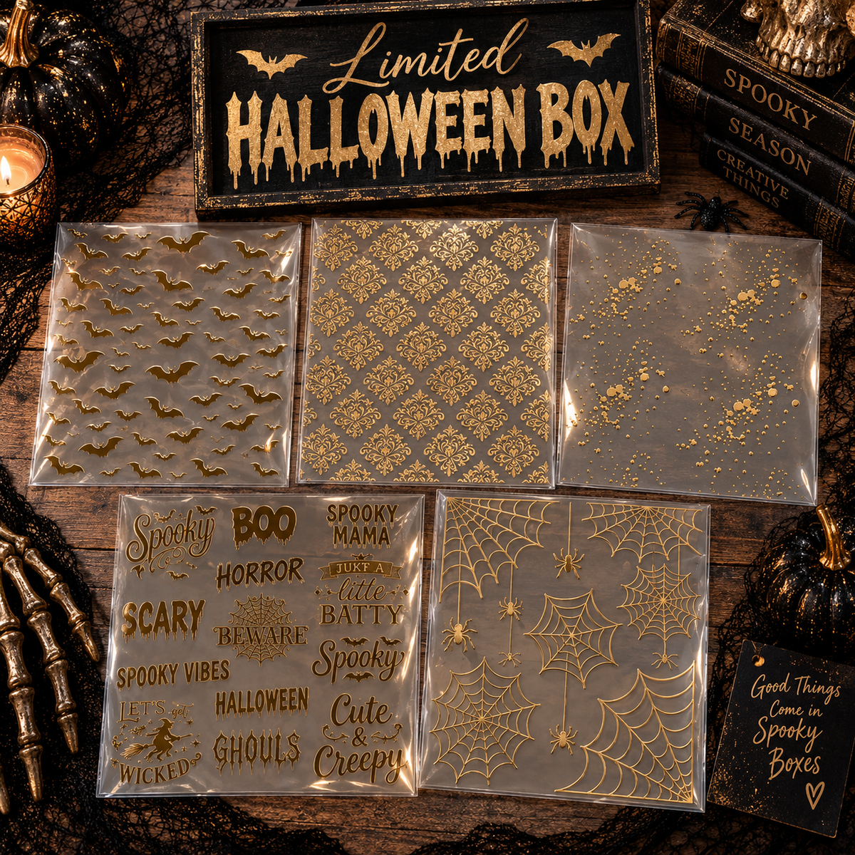 Limited Edition Halloween Box Ships by Sept 15th