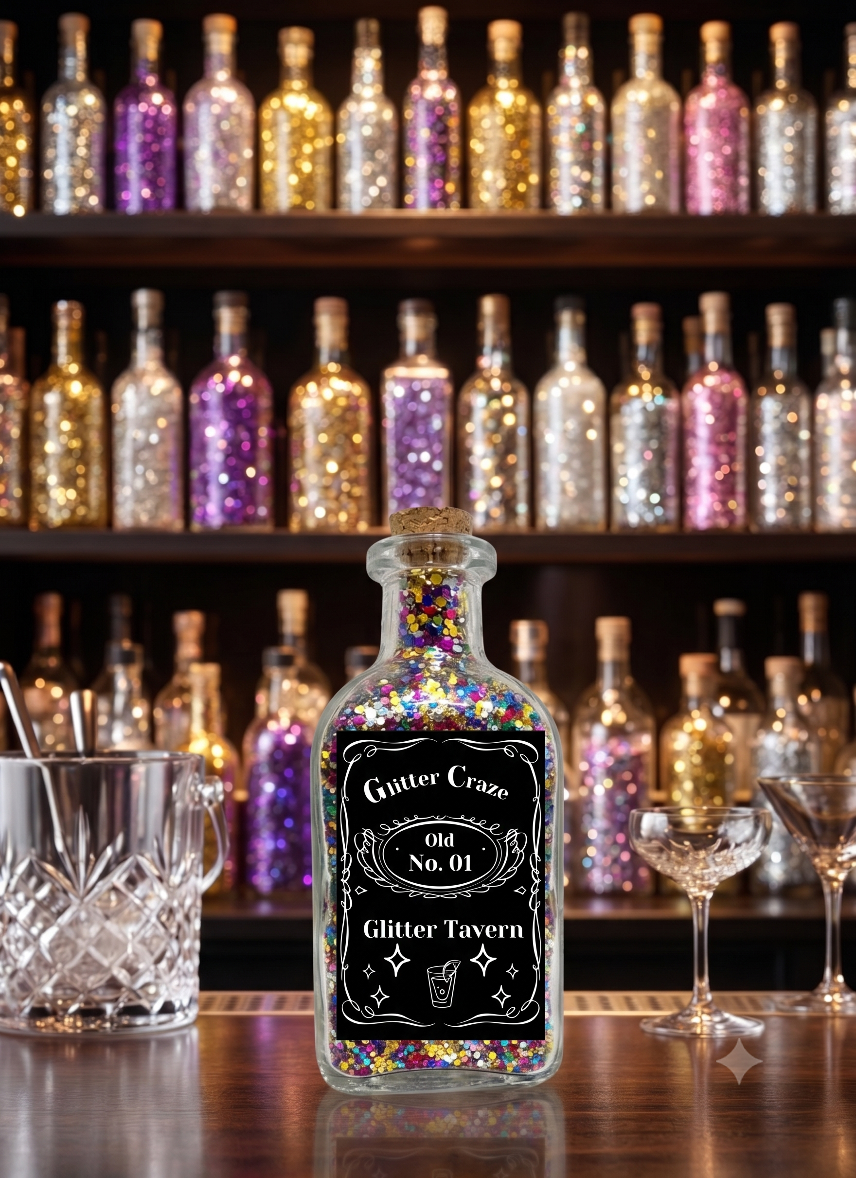 Bartenders Choice Glitter Bar Mix