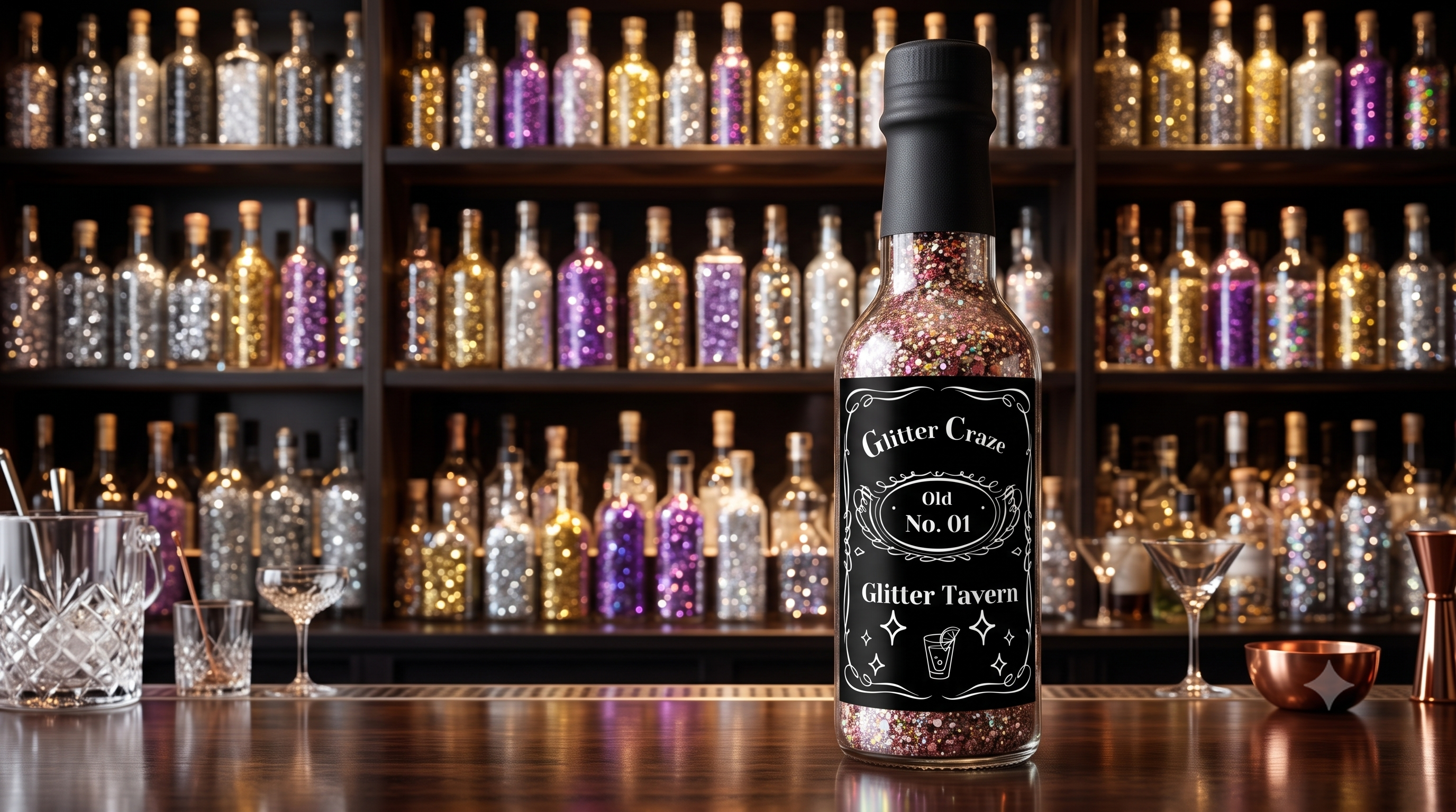 Bartenders Choice Glitter Bar Mix
