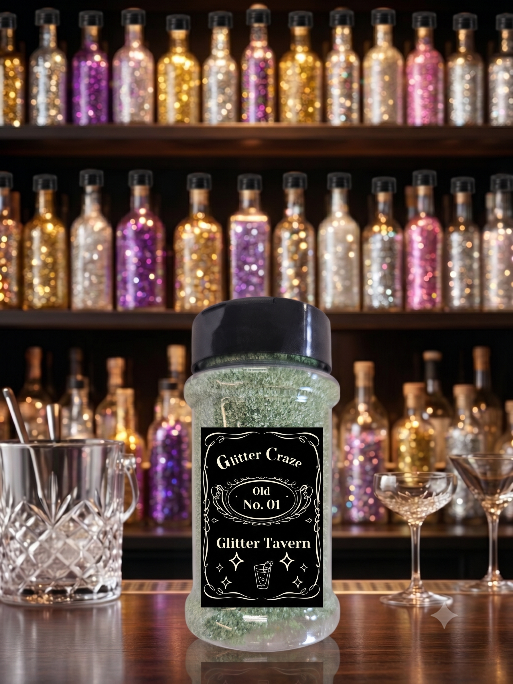 Bartenders Choice Glitter Bar Mix