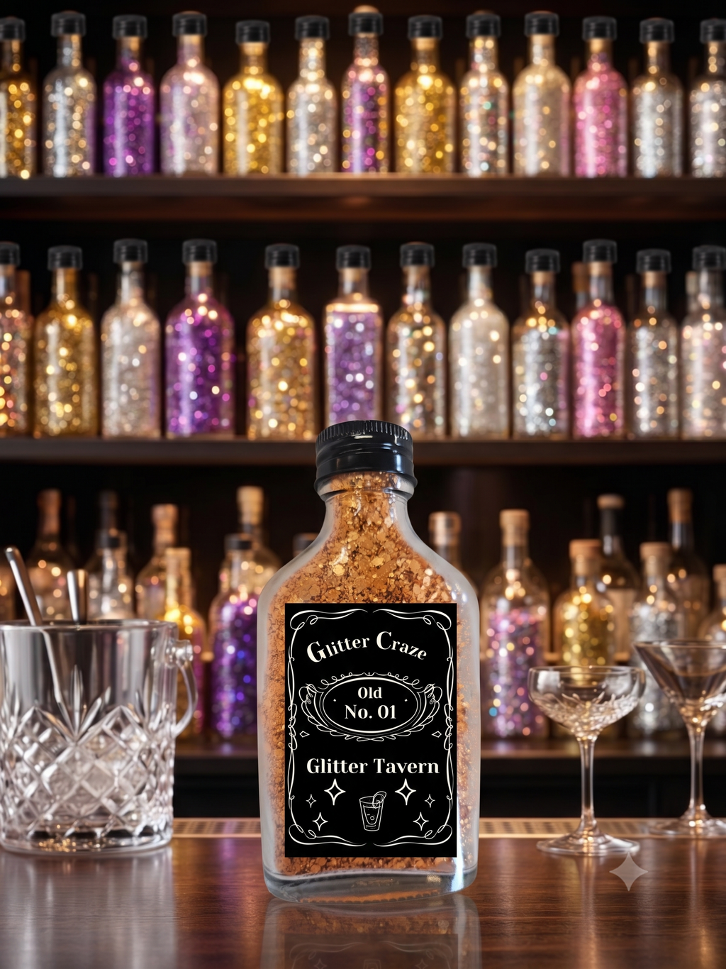Bartenders Choice Glitter Bar Mix